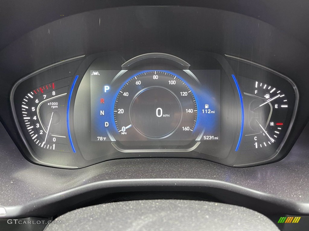 2020 Hyundai Santa Fe Limited Gauges Photos