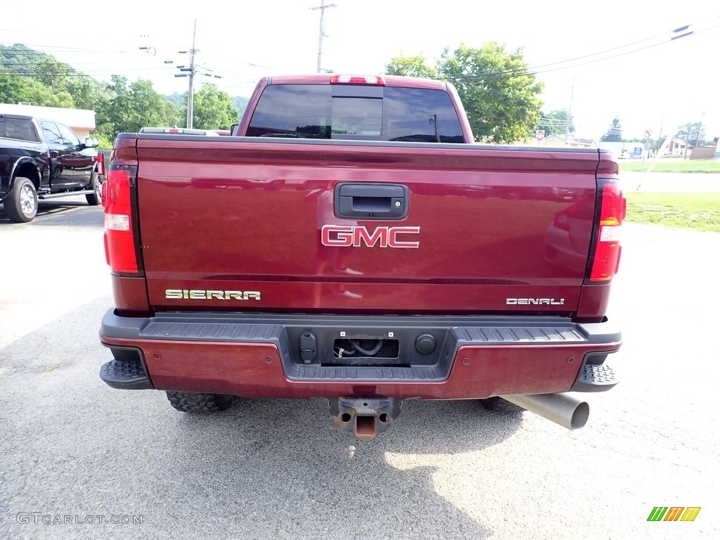 Deep Garnet Metallic 2016 GMC Sierra 2500HD Denali Crew Cab 4x4 Exterior Photo #142534648