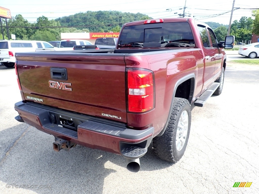 Deep Garnet Metallic 2016 GMC Sierra 2500HD Denali Crew Cab 4x4 Exterior Photo #142534666