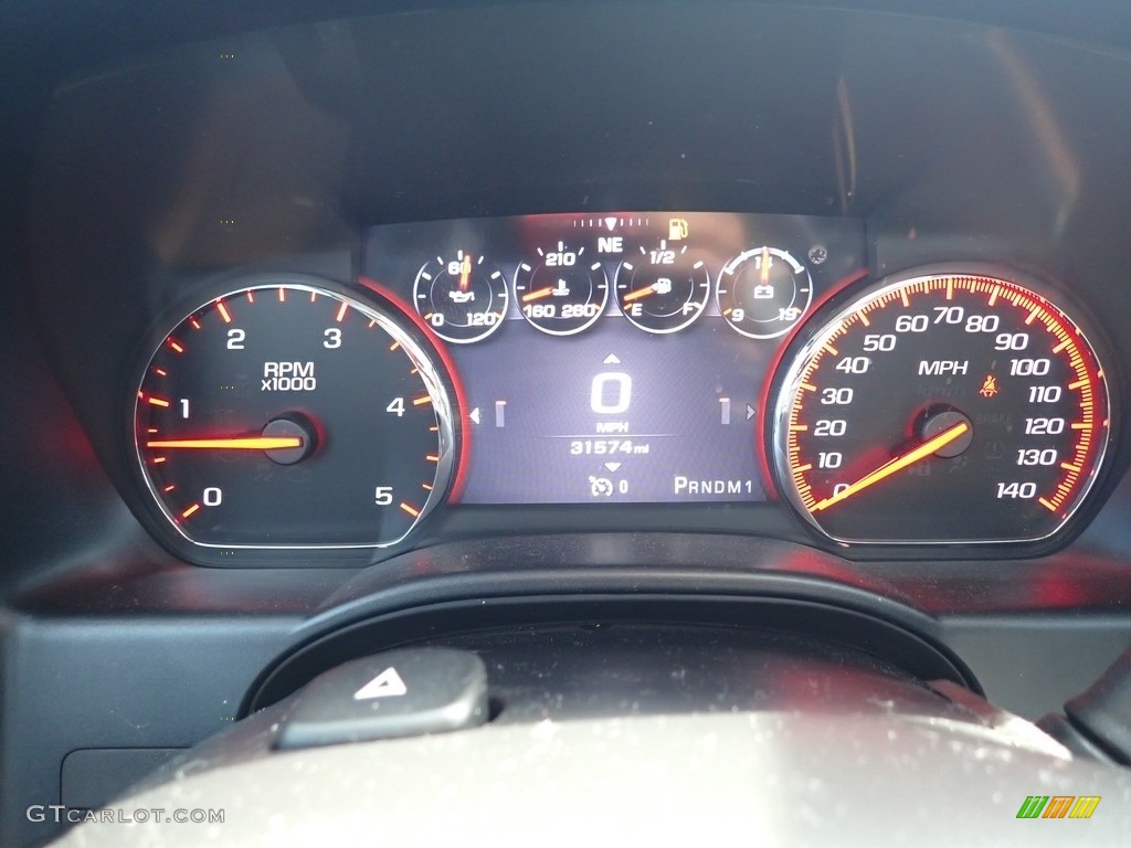 2016 GMC Sierra 2500HD Denali Crew Cab 4x4 Gauges Photo #142534878