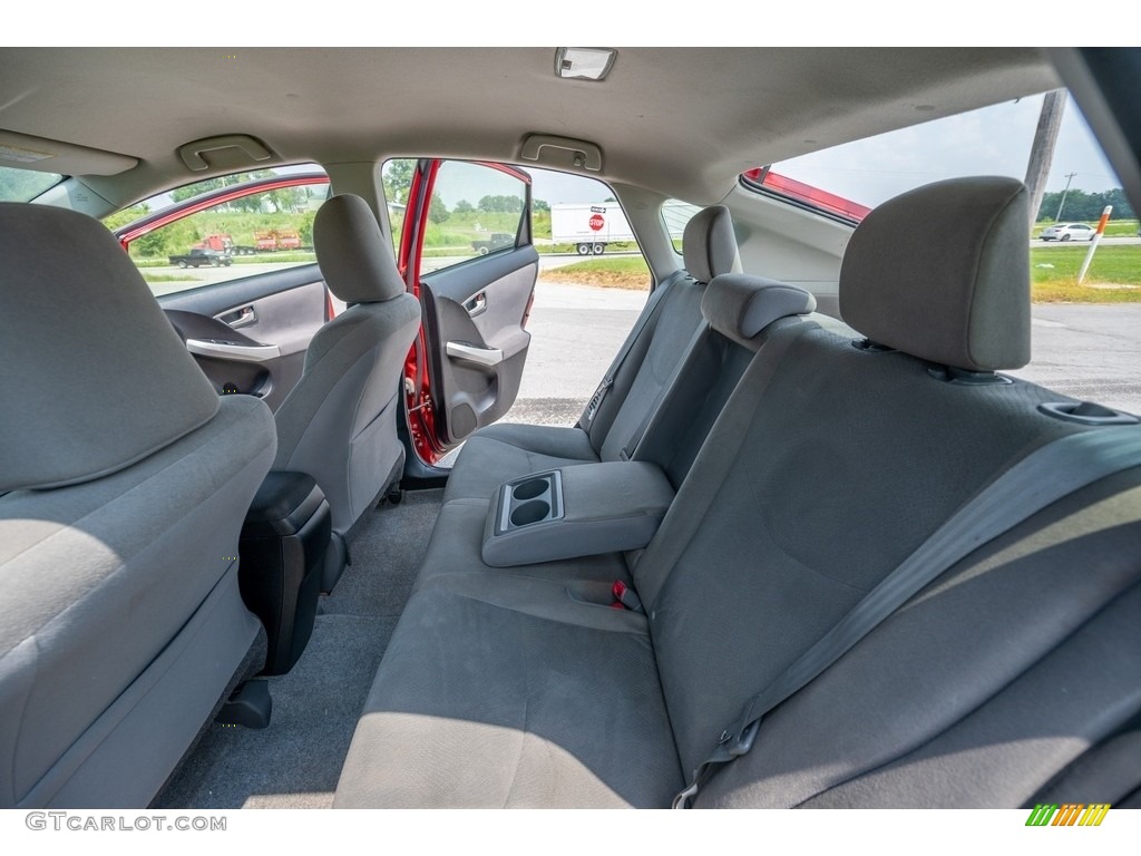 2014 Prius Two Hybrid - Barcelona Red Metallic / Misty Gray photo #22