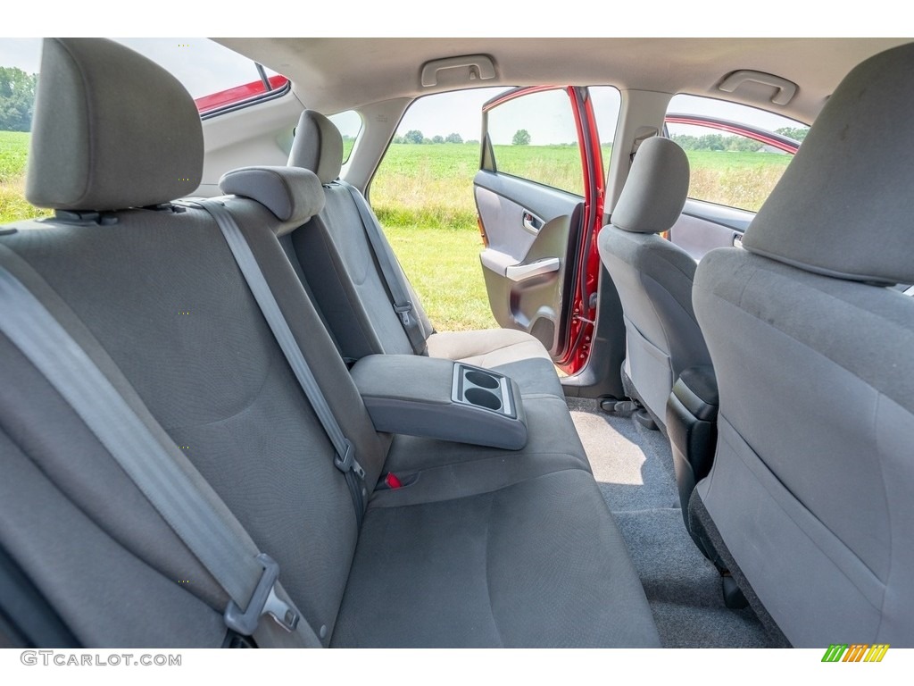 2014 Prius Two Hybrid - Barcelona Red Metallic / Misty Gray photo #24