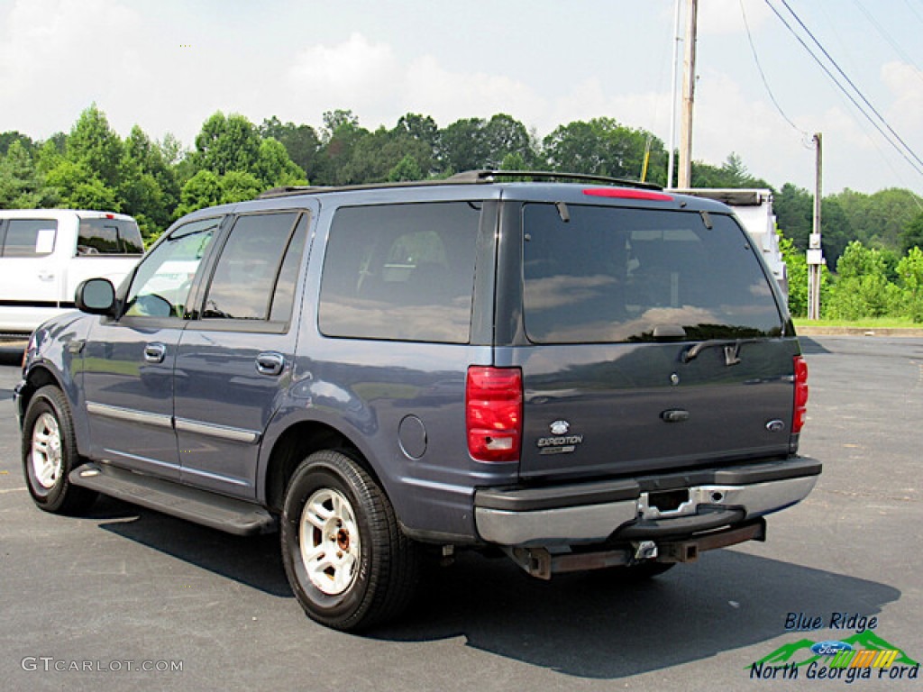 1999 Expedition XLT - Medium Wedgewood Blue Metallic / Medium Prairie Tan photo #3