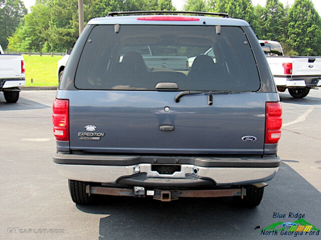 1999 Expedition XLT - Medium Wedgewood Blue Metallic / Medium Prairie Tan photo #4