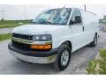 Summit White 2012 Chevrolet Express 2500 Cargo Van Exterior