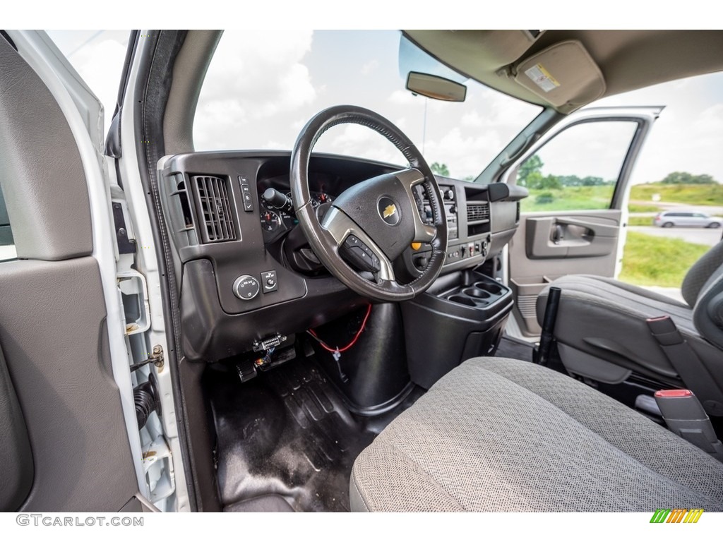 Medium Pewter Interior 2012 Chevrolet Express 2500 Cargo Van Photo #142537187