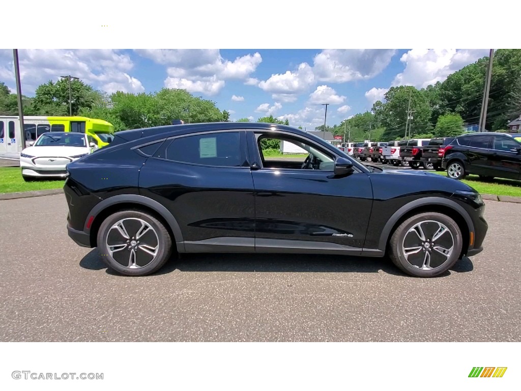 Shadow Black 2021 Ford Mustang Mach-E Select eAWD Exterior Photo #142537364
