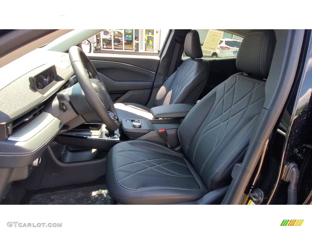 Black Onyx Interior 2021 Ford Mustang Mach-E Select eAWD Photo #142537418