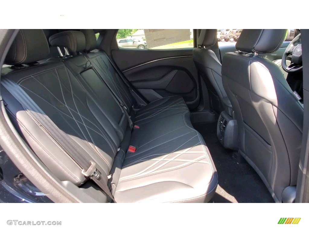 Black Onyx Interior 2021 Ford Mustang Mach-E Select eAWD Photo #142537553