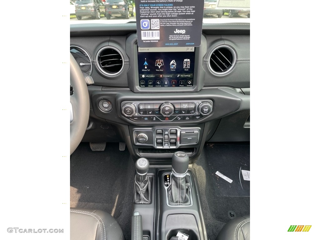2021 Jeep Wrangler Unlimited Sahara 4xe Hybrid Controls Photo #142537559