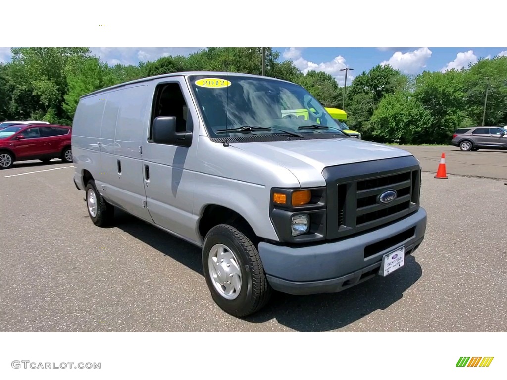 2012 E Series Van E150 Cargo - Ingot Silver Metallic / Medium Flint photo #1