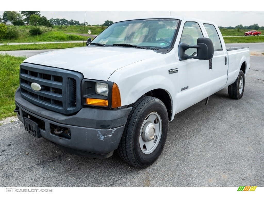 Oxford White 2006 Ford F350 Super Duty XL Crew Cab Exterior Photo #142538087