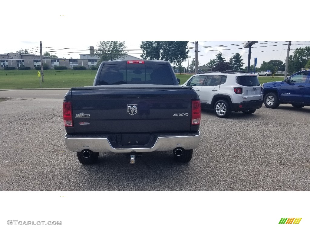 2013 1500 Big Horn Crew Cab 4x4 - Mineral Gray Metallic / Black/Diesel Gray photo #3