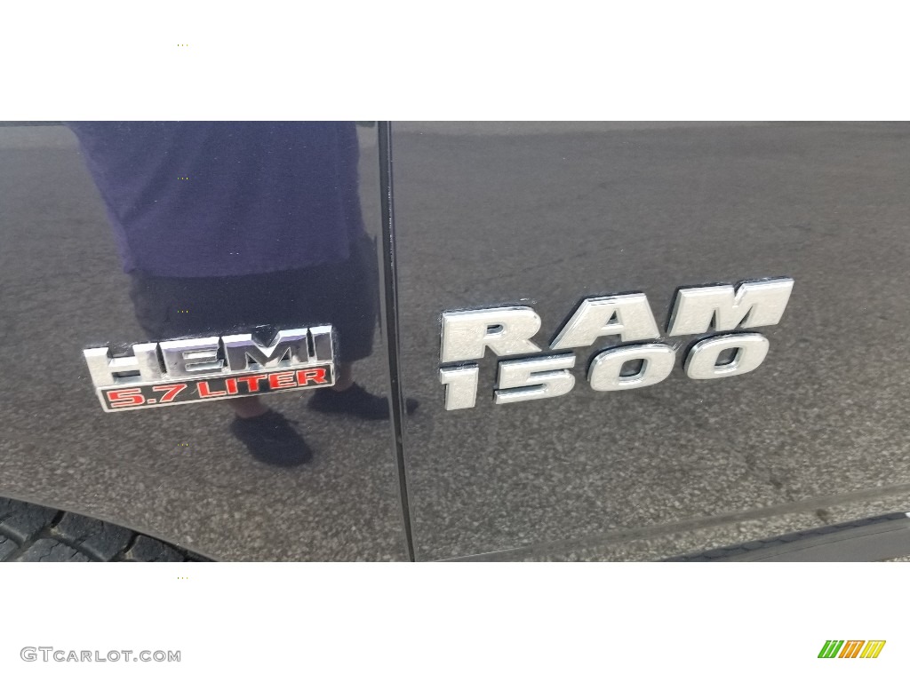 2013 1500 Big Horn Crew Cab 4x4 - Mineral Gray Metallic / Black/Diesel Gray photo #9