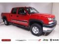 Victory Red 2005 Chevrolet Silverado 2500HD LT Crew Cab 4x4