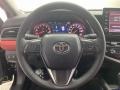 Cockpit Red 2021 Toyota Camry XSE Steering Wheel