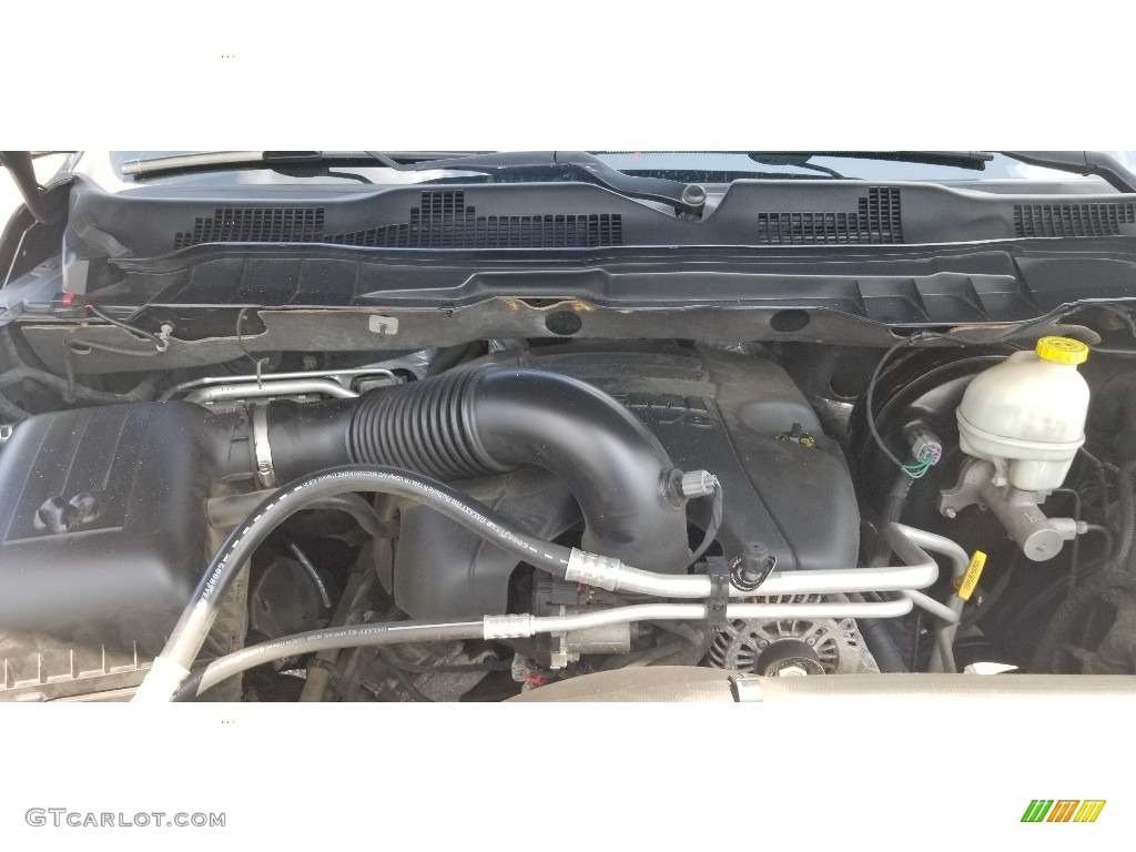 2013 1500 Big Horn Crew Cab 4x4 - Mineral Gray Metallic / Black/Diesel Gray photo #30