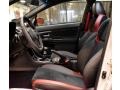 Carbon Black Front Seat Photo for 2020 Subaru WRX #142539225