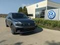 Platinum Gray Metallic 2021 Volkswagen Tiguan SEL Premium R-Line 4Motion