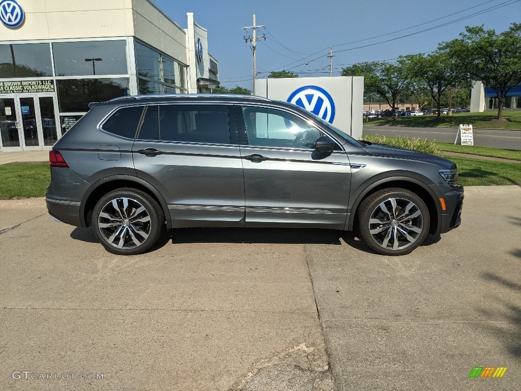 Platinum Gray Metallic 2021 Volkswagen Tiguan SEL Premium R-Line 4Motion Exterior Photo #142539284