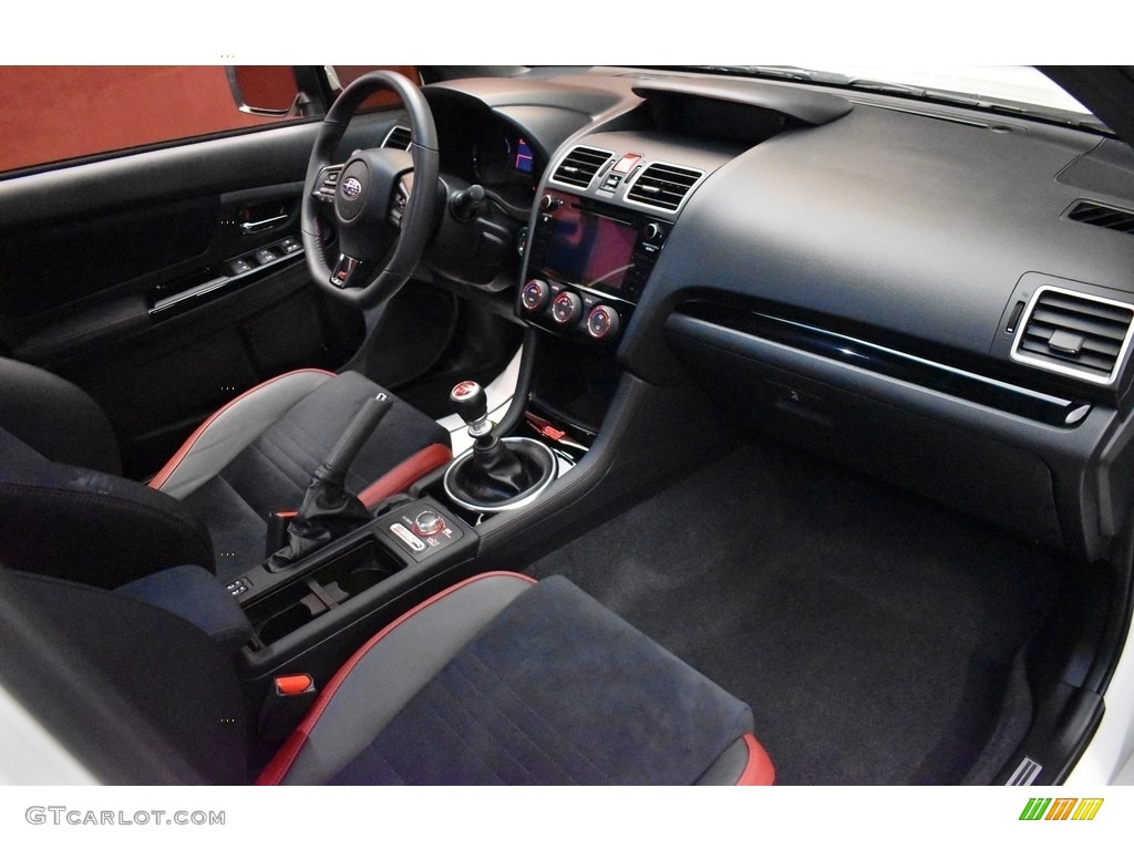 Carbon Black Interior 2020 Subaru WRX STI Photo #142539306
