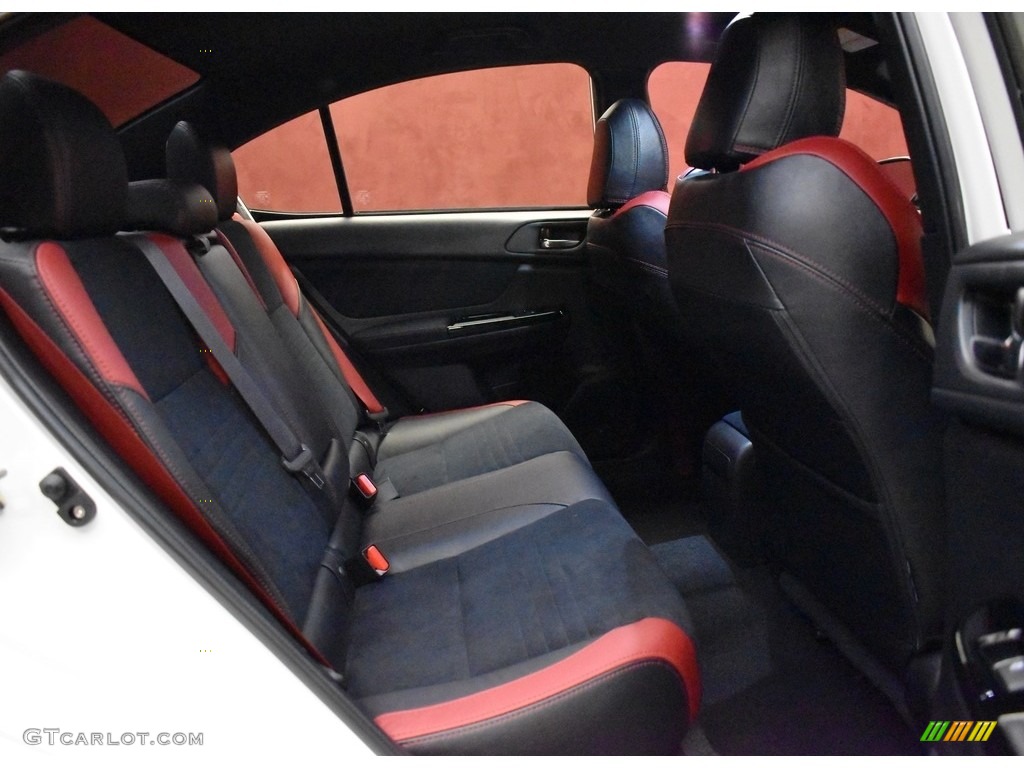 Carbon Black Interior 2020 Subaru WRX STI Photo #142539354