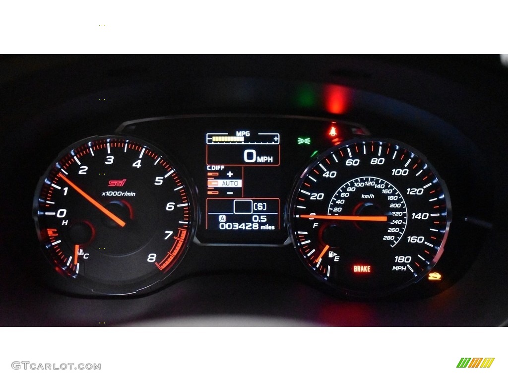 2020 Subaru WRX STI Gauges Photo #142539480