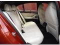 2021 BMW M5 Smoke White/Black Interior Rear Seat Photo