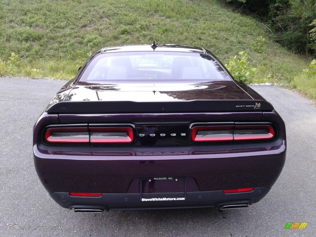 2021 Challenger R/T Scat Pack Shaker - Hellraisin / Black photo #7