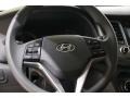 2018 Hyundai Tucson Black Interior Steering Wheel Photo