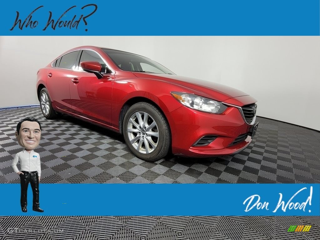 2017 Mazda6 Sport - Soul Red Metallic / Black photo #1