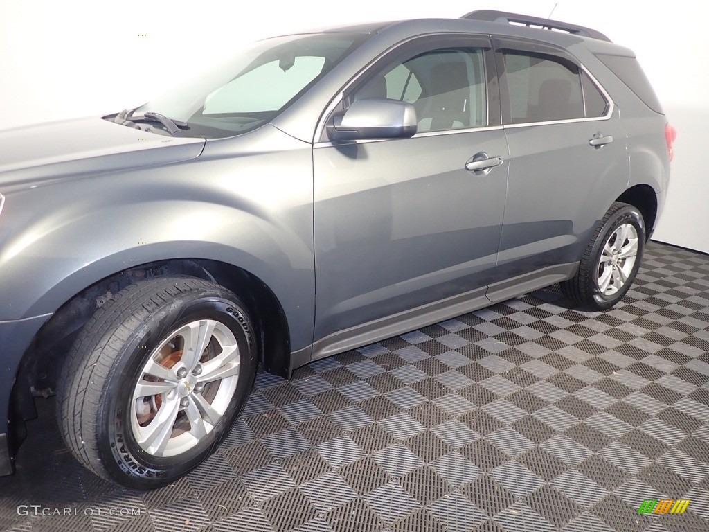2013 Equinox LT AWD - Steel Green Metallic / Light Titanium/Jet Black photo #10