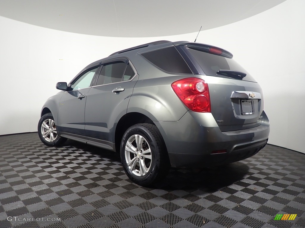 2013 Equinox LT AWD - Steel Green Metallic / Light Titanium/Jet Black photo #11