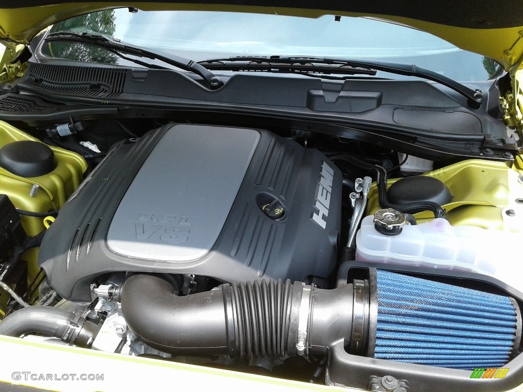 2021 Dodge Challenger T/A 5.7 Liter HEMI OHV-16 Valve VVT MDS V8 Engine Photo #142542012