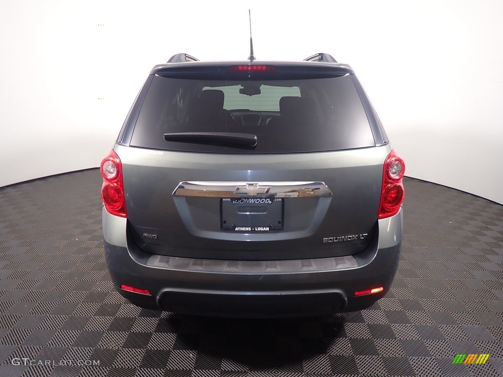 2013 Equinox LT AWD - Steel Green Metallic / Light Titanium/Jet Black photo #13