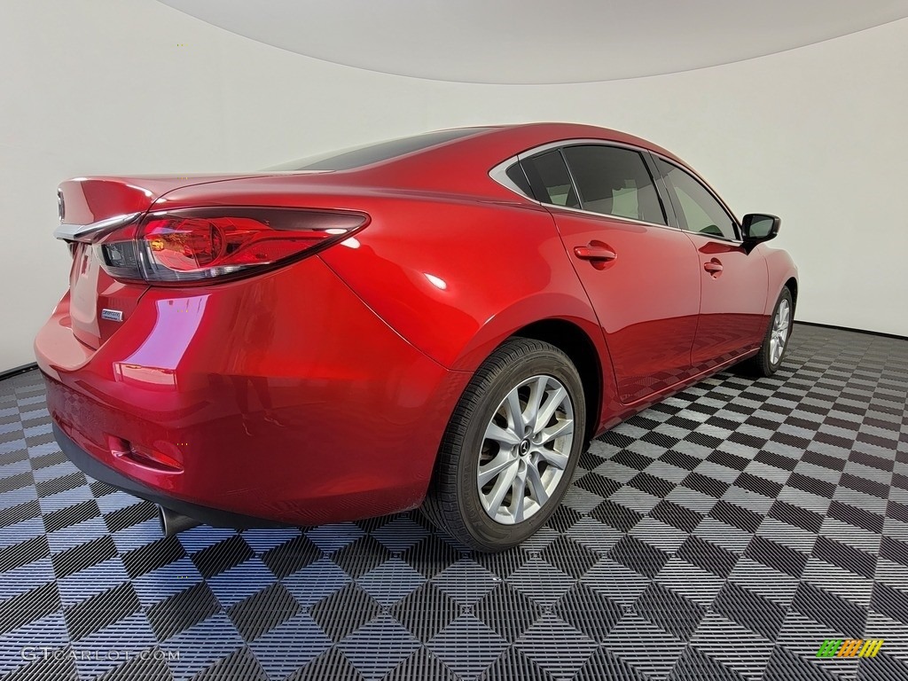 2017 Mazda6 Sport - Soul Red Metallic / Black photo #9