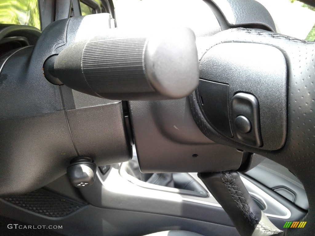 2021 Dodge Challenger T/A Black Steering Wheel Photo #142542093