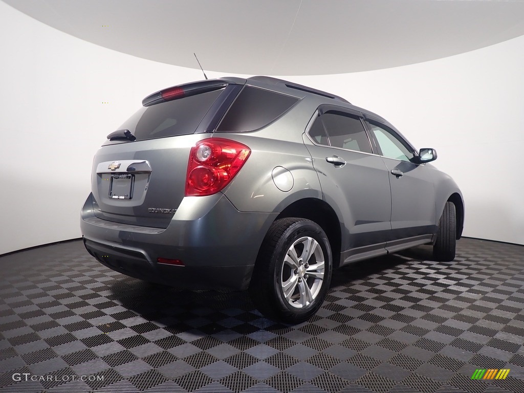 2013 Equinox LT AWD - Steel Green Metallic / Light Titanium/Jet Black photo #16