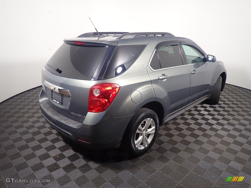 2013 Equinox LT AWD - Steel Green Metallic / Light Titanium/Jet Black photo #17