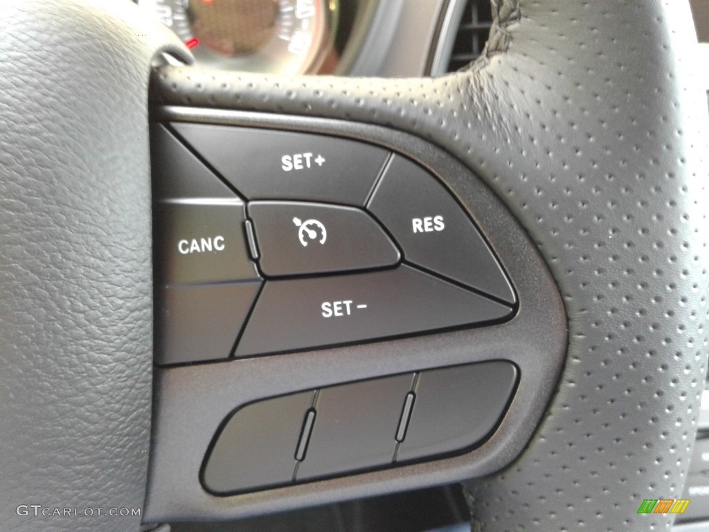 2021 Dodge Challenger T/A Black Steering Wheel Photo #142542261