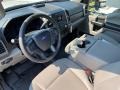 Medium Earth Gray 2021 Ford F350 Super Duty XL Crew Cab 4x4 Stake Truck Interior Color
