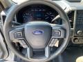Medium Earth Gray 2021 Ford F350 Super Duty XL Crew Cab 4x4 Stake Truck Steering Wheel