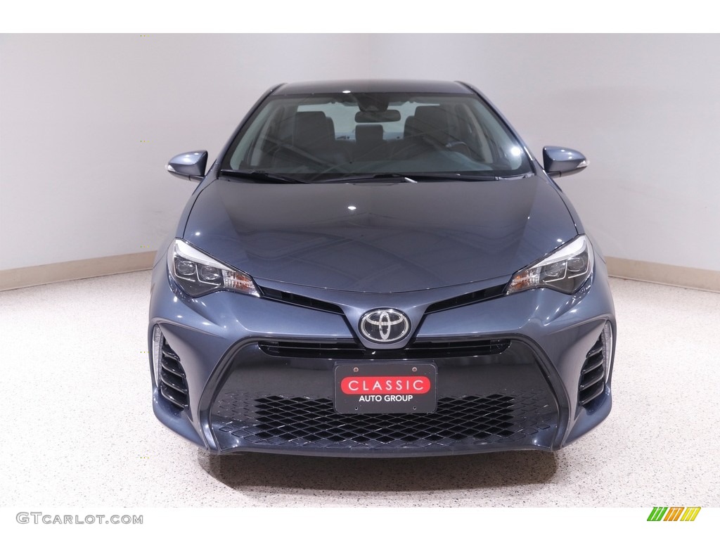 2018 Corolla SE - Slate Metallic / Black photo #2