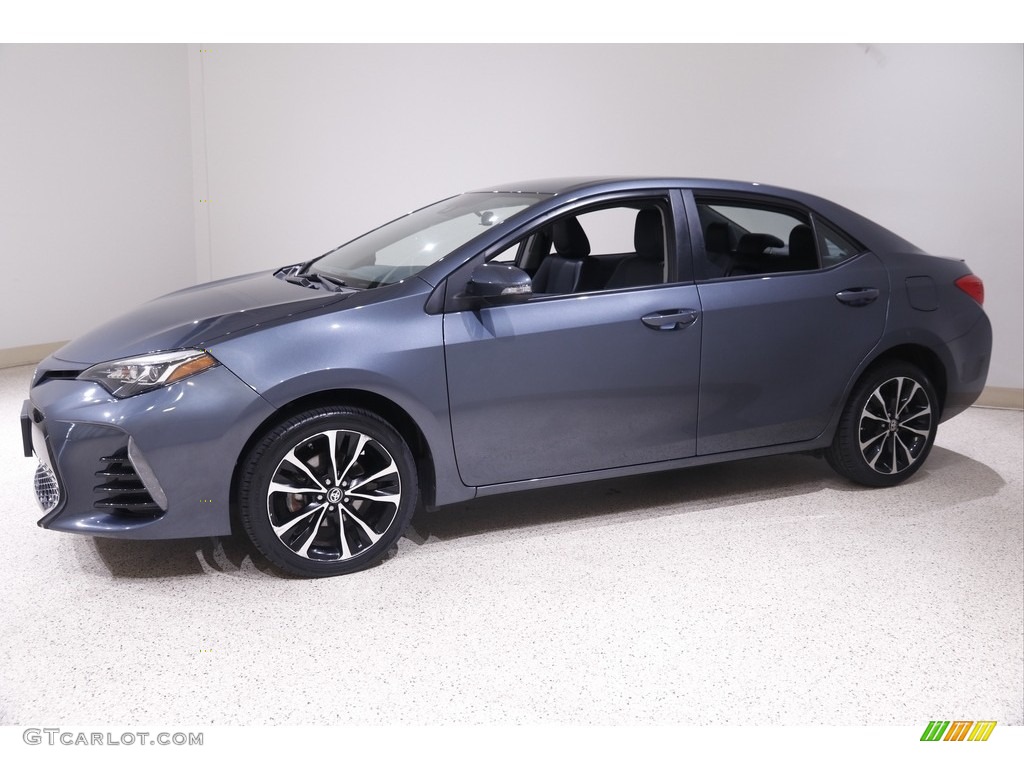 2018 Corolla SE - Slate Metallic / Black photo #3