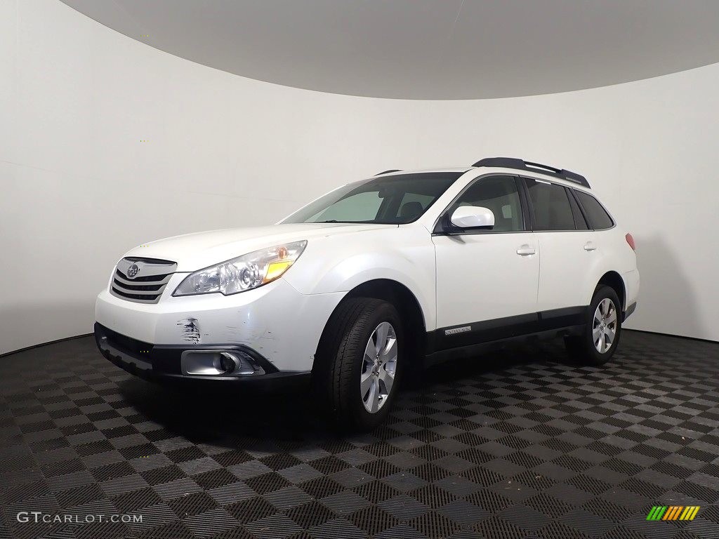 Satin White Pearl 2012 Subaru Outback 2.5i Premium Exterior Photo #142542891
