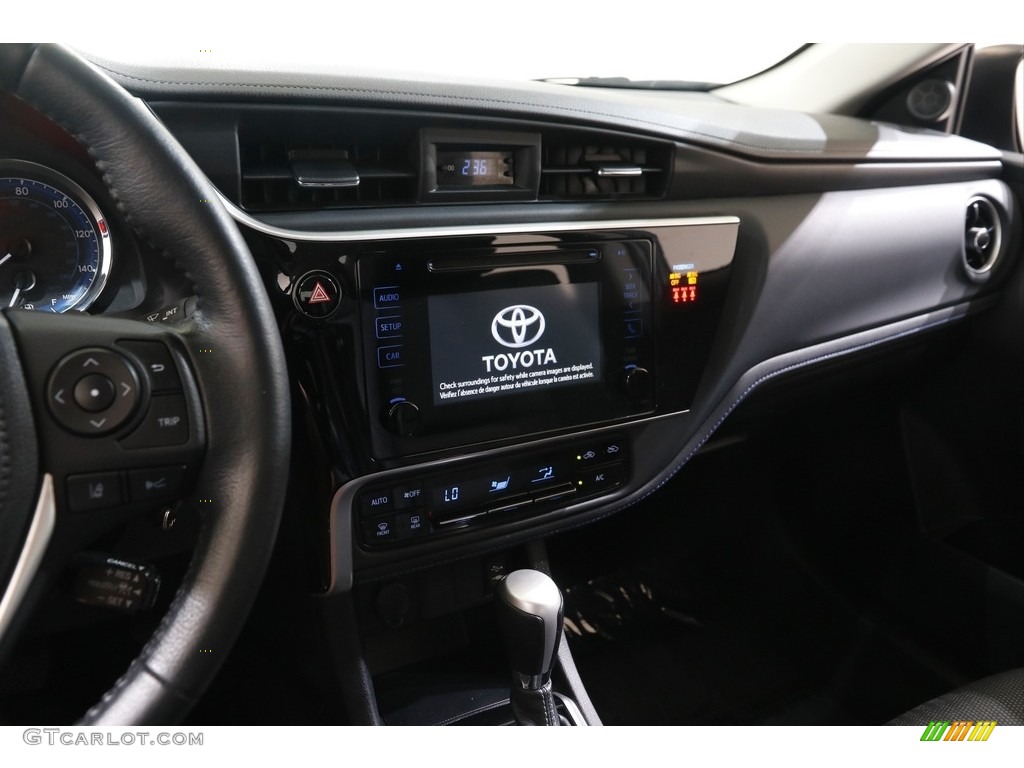 2018 Corolla SE - Slate Metallic / Black photo #9