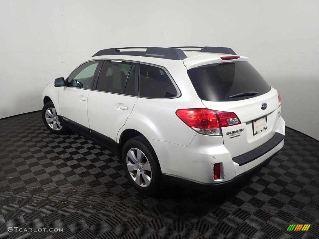 2012 Outback 2.5i Premium - Satin White Pearl / Warm Ivory photo #10