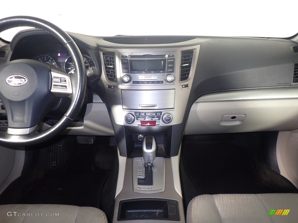 2012 Subaru Outback 2.5i Premium Warm Ivory Dashboard Photo #142543284