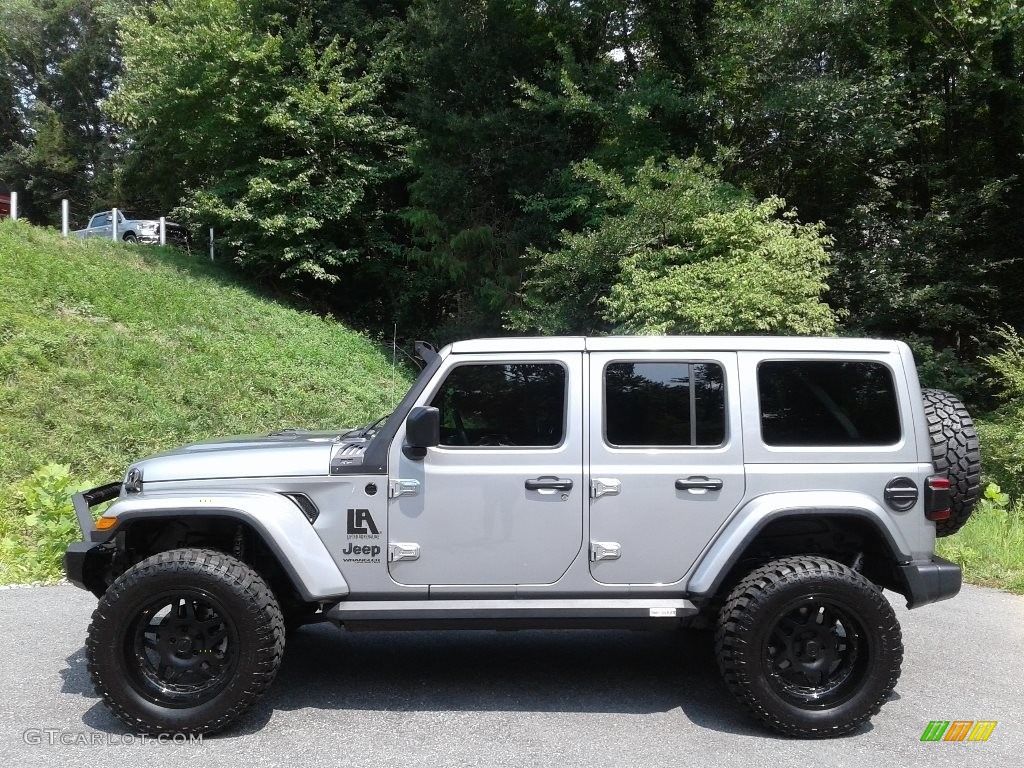 Billet Silver Metallic 2020 Jeep Wrangler Unlimited Altitude 4x4 Exterior Photo #142543404