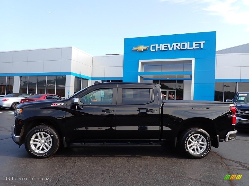 2019 Silverado 1500 LT Z71 Crew Cab 4WD - Black / Jet Black photo #3